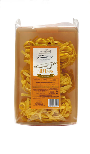 Pasta all'uovo Fettuccine della tradizione - Arconatura - 250gr