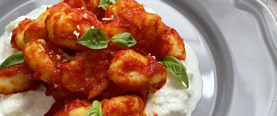 Gnocchi al pomodoro e burrata