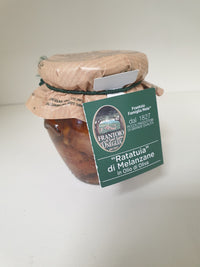Ratatuia di Melanzane in olio d'oliva - 190gr - Frantoio Sant'Agata di Oneglia