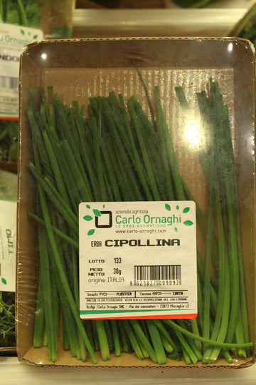 Erba cipollina vaschetta