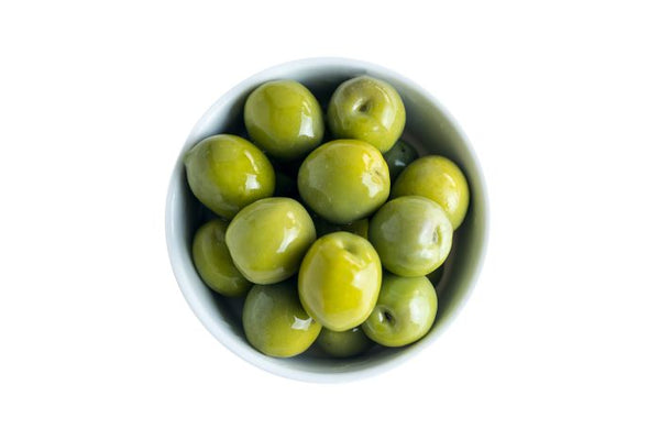 Olive verdi con nocciolo 500gr