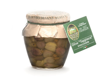 Olive taggiasche denocciolate sott'olio - 180gr - Frantoio Sant'Agata di Oneglia